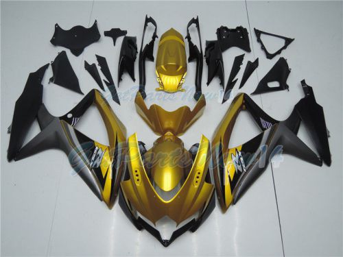 Fit for suzuki fairing gsxr 600 750 2008-2010 injection mold plastics set k8 j01