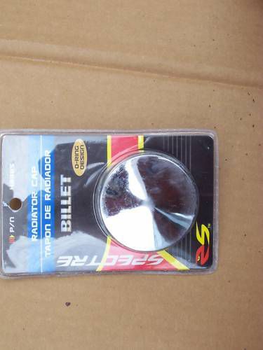 Billet radiator cap spectre 43385 hotrod musclecar