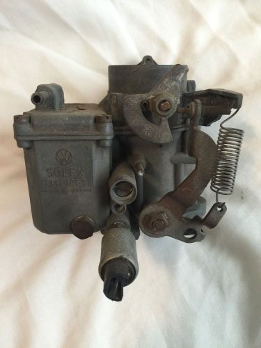 Vw volkswagen 34 pict 3 solex carburetor - made in germany - needs overhaul