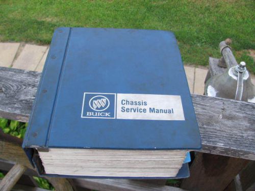 1984 buick chassis service manual volume 1  regal,grand national