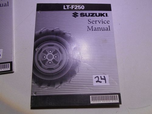 Suzuki lt-f250 service manual 99500-42098-01e #24