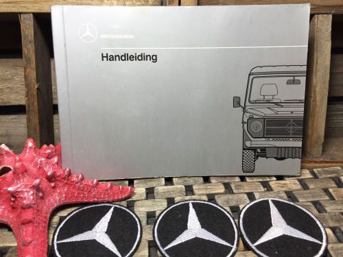 Mercedes 240gd 300gd 240 300 gd owners manual dutch netherlands handleiding 1989