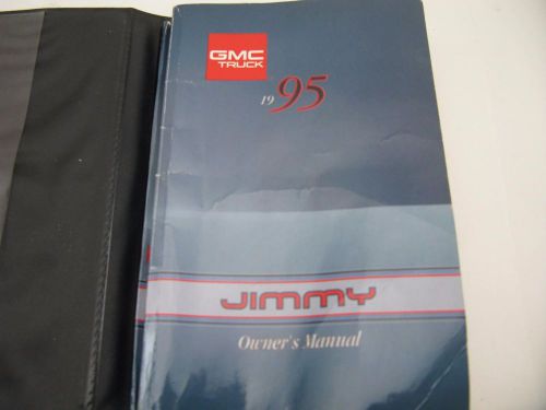 1995 chevrolet jimmy chevy owners manual packet set handbook instructions 95