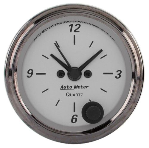 Auto meter 1986 a/p 2-1/16&#039;&#039; quartz clock