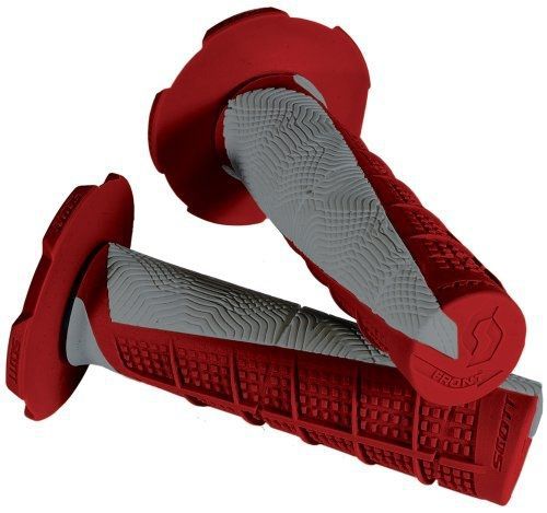 Scott sports 217892-1010 red/gray duece atv grips