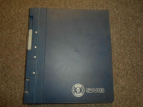 1994- saab 900 body repairs interior equipment ccs airbag service repair manual