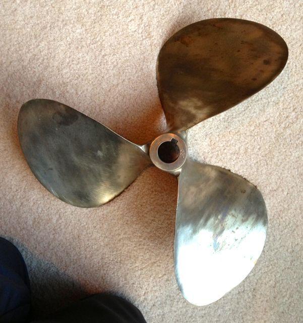 Nibral propeller prop 18x23 1.5" shaft tiara 3100 or tiara 3300 - no reserve