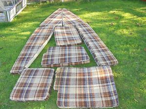 1982 macgregor 25 sailboat interior cabin cushions 8 total--parting out