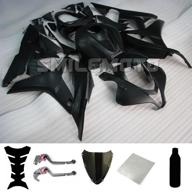 Bundle injection fairing windscreen levers for honda 2007 2008 cbr 600 rr f5 pba