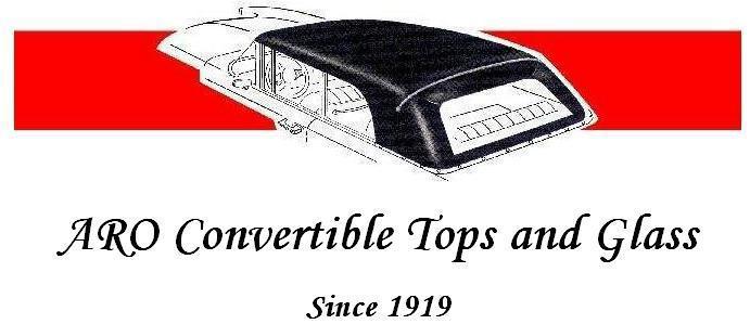 Ford mustang  1967-68 convertible top pads - pad set- 4pc -  vinyl