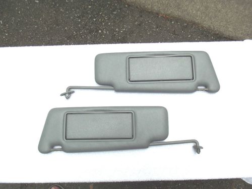 1989 mercedes 300 sunvisors left and right side factory oem 86 87 88 89 90 91