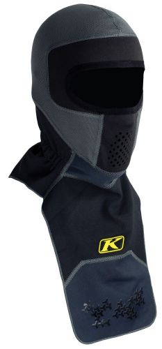 Klim black covert windstopper/coolmax snowmobile balaclava head sock face mask