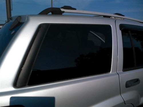 Passenger right quarter glass privacy fits 99-04 grand cherokee 869