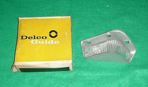 Nos 1968 68 gto lemans tempest lh parking light lamp turn signal lens park