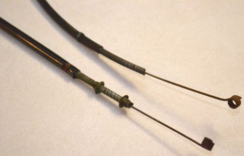 1963-1964 ford galaxie heater control cables - fresh air &amp; temp control - oem