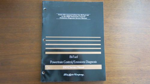 2002 ford bi-fuel powertrain control emissions diagnosis service manual