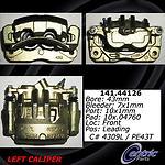 Centric parts 141.44126 front left rebuilt caliper with hardware