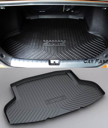 Cargo liner trunk mat rear trunk tray liner for honda civic sedan 4 door 2016 17