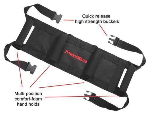 Powermadd &#034;hold-tight&#034; rider passenger quick release harness - pm81070/61070