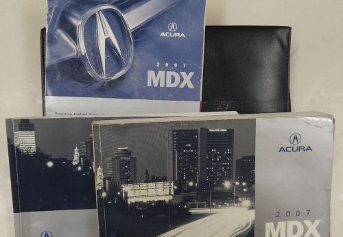 2007 acura mdx owners manual w/navigation