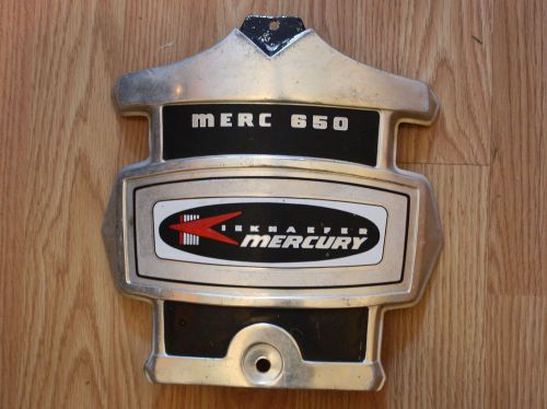 Vintage mercury outboard front cover for inline 4