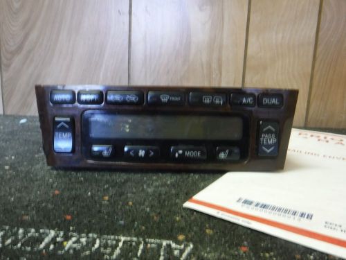 2000-2004 toyota avalon climate control