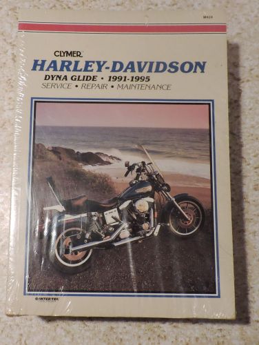 Four vintage clymer &#034;harley davidson&#034; m/c service-repair-maintenance manuels