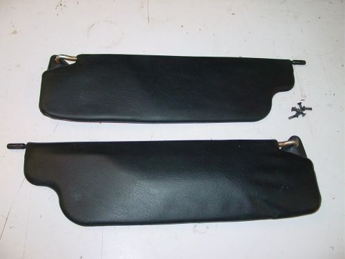 1970-78 datsun nissan 280z 260z 240z sun visors black 71 72 73 74 75 76 77