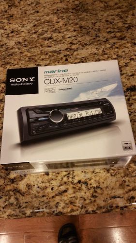 Brand new never used sony high power marine stereo (cdx-m20)