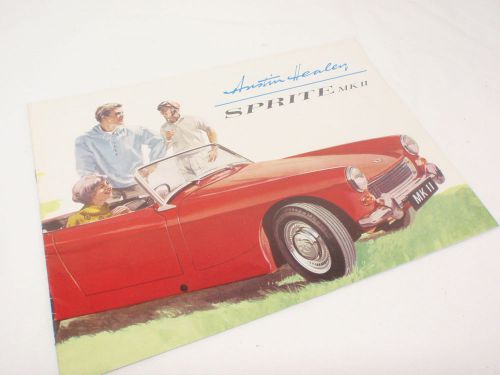 Austin-healey sprite mk ii catalog brochure