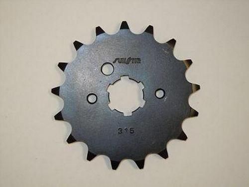 Sunstar sprocket front 16t 520 steel for yamaha it425 1980