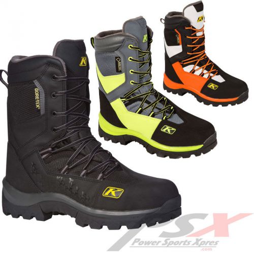 Klim adrenaline gtx snowmobile boot 2017