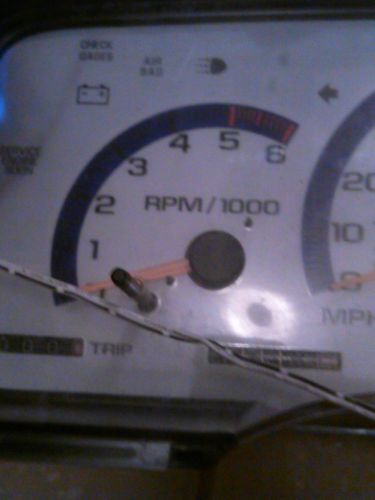 96-98 chevy and gmc full size truck or suv used apc white face gauges