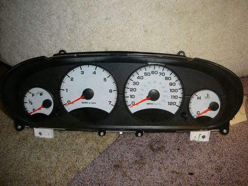 01,02,03,04,05,06 dodge stratus instrument cluster speedometer gauge