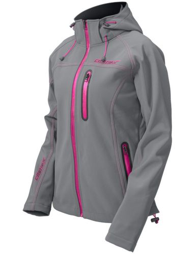 Castle x racewear barrier tri laminate womens winter jacket magenta