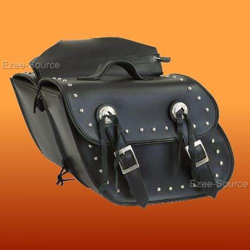 14.5" w x 10" h waterproof saddlebags fits kawasaki vulcan voyager 500 900- kd45