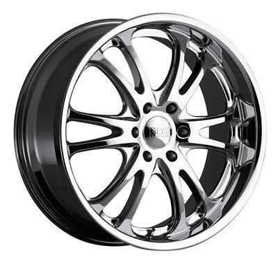 Boss 313 chrome wheel 24"x10" 6x5.5" bc