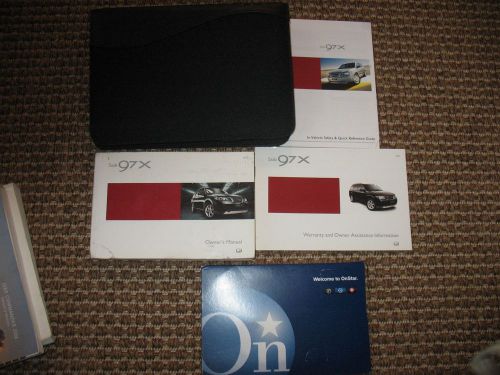 2007 saab 97x / 9-7x owners manual