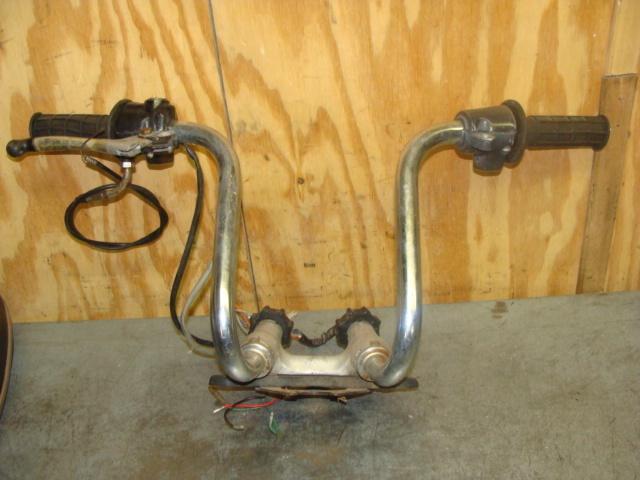 1976 honda trail ct 70 ct70 handlebars controls switches triple clamps