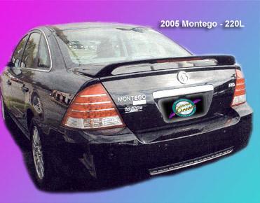 Painted mercury sable custom style i spoiler 2008-2009