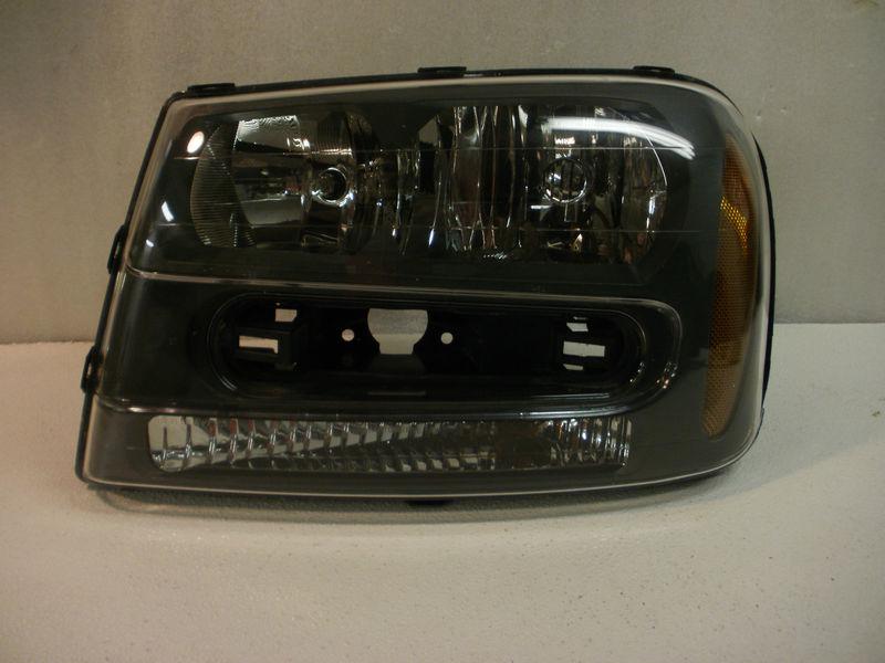 2002-05 chevrolet trailblazer headlight headlamp l.h. factory oem gm part nice