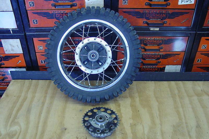 2003 yamaha ttr 90 rear wheel