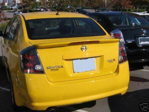 Nissan sentra se-r factory style spoiler 2007-2012