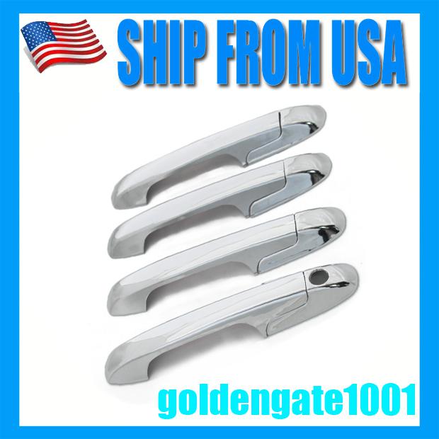 Us new for 2003-2007 honda accord chrome door handle cover trim warranty