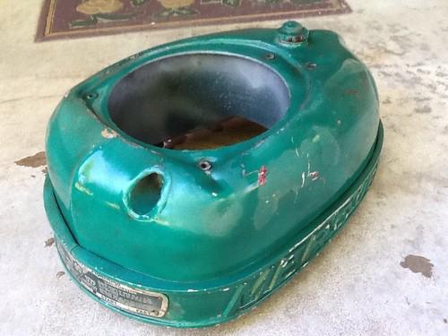 Vintage mercury outboard motor gas tank