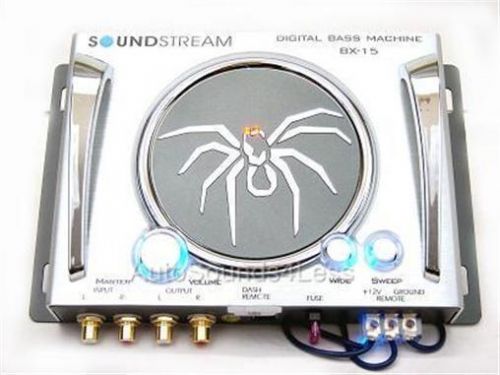 Soundstream bx-150 digital bass reconstruction booster bx15 bass knob controller