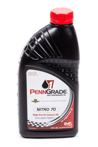 Penngrade motor oil    bpo71176    nitro 70 racing oil 1 qt