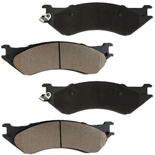 Front ceramic brake pads for expedition lincoln navigator f150 f250hd h16 tx