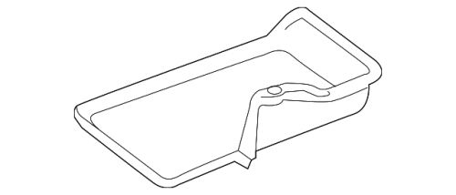 Genuine subaru tray 82122al00b