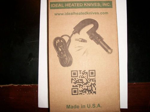 Ideal truck tire groover/cutter heated grooving iron #4 blades &amp; head 22o volts